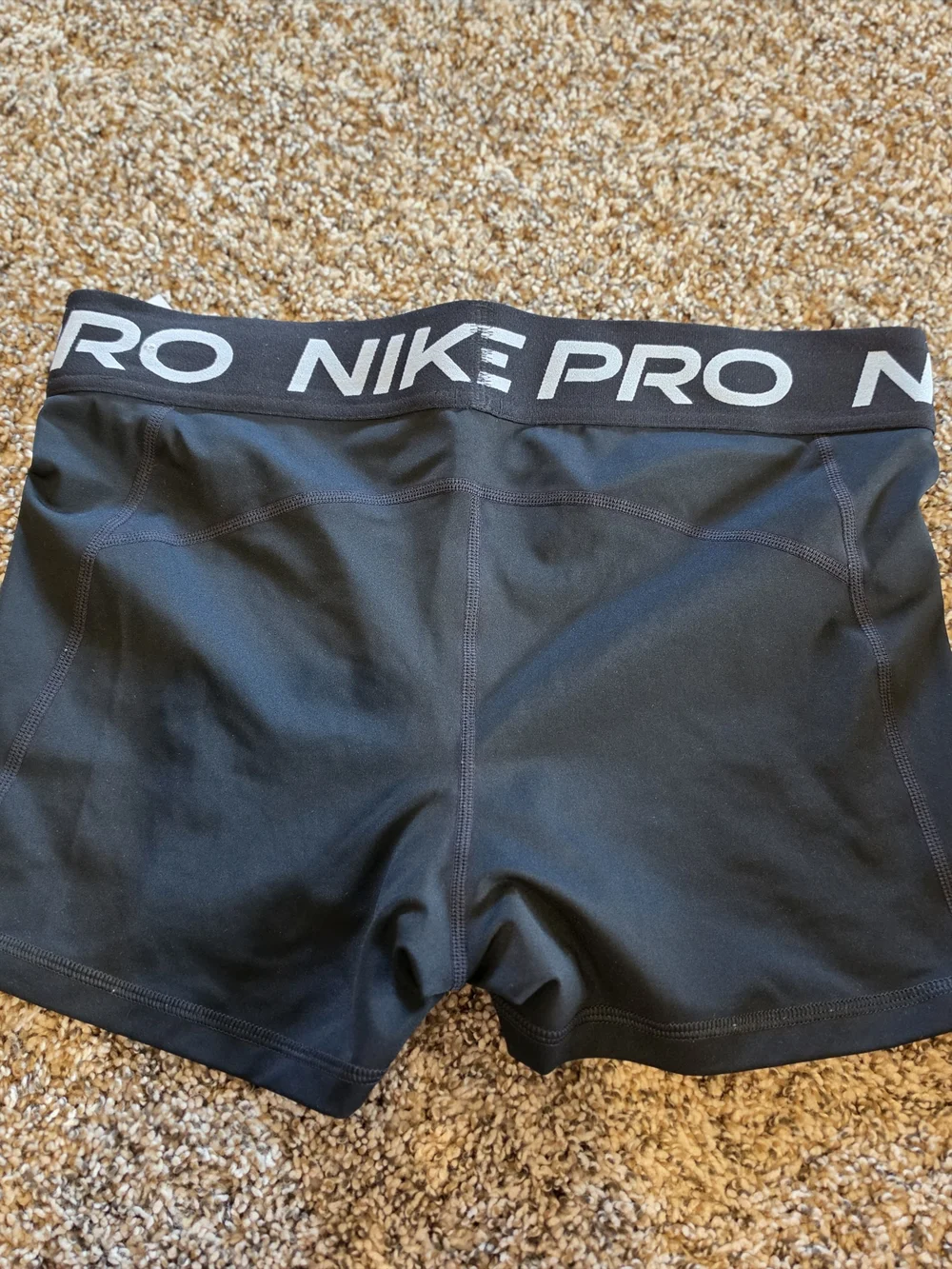 Nike Black Pro Dri-FIT Women's Training Shorts Large